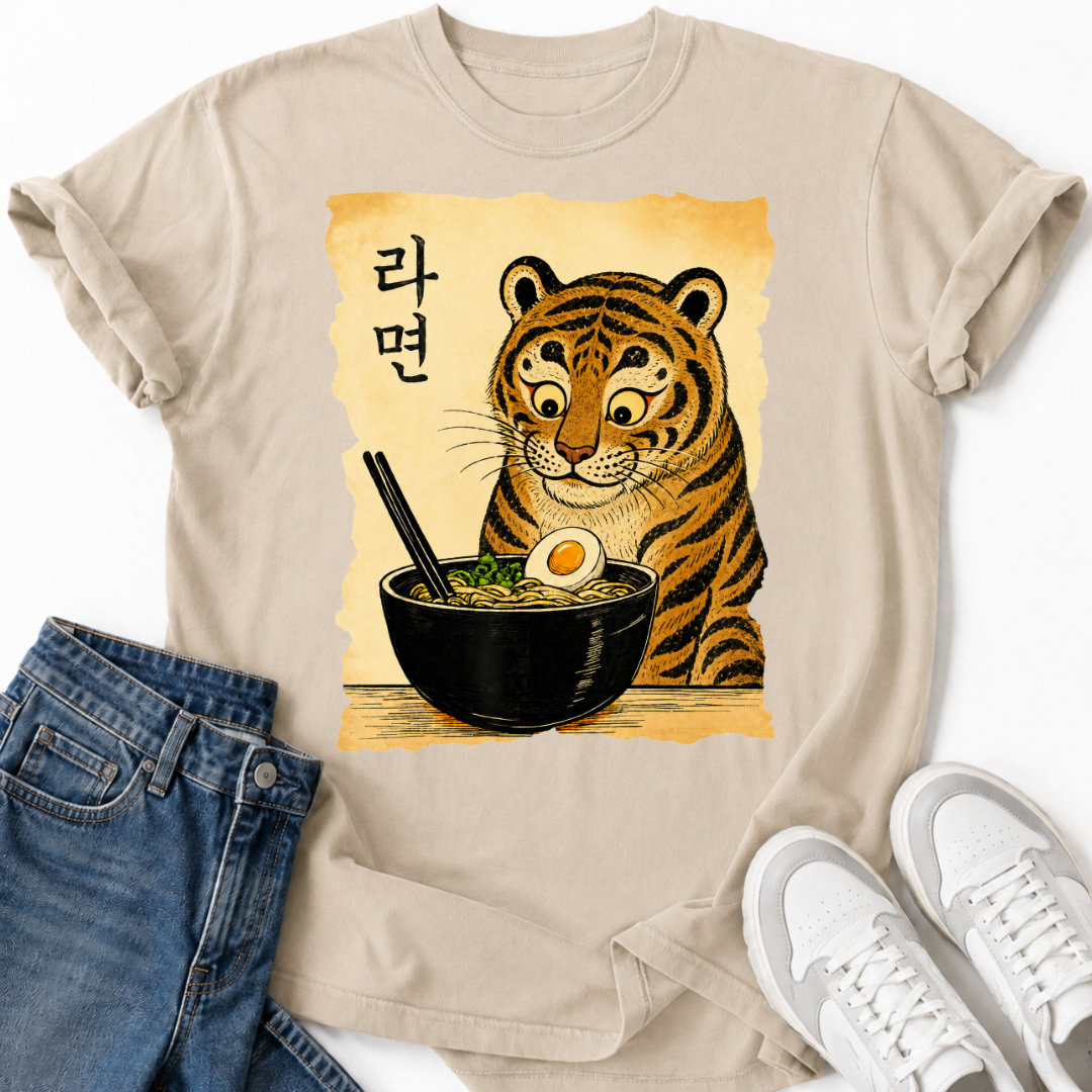 KOREAN TIGER RAMYEON T-SHIRT