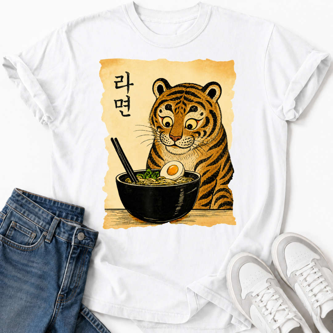 KOREAN TIGER RAMYEON T-SHIRT