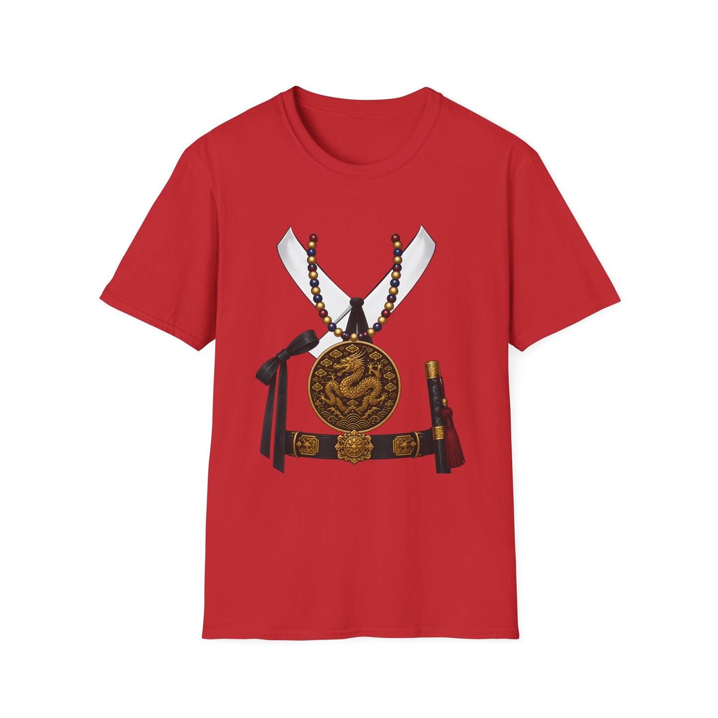 Samurai Armor Chestplate T-Shirt — Kabuto Kabuto Crest Graphic Tee