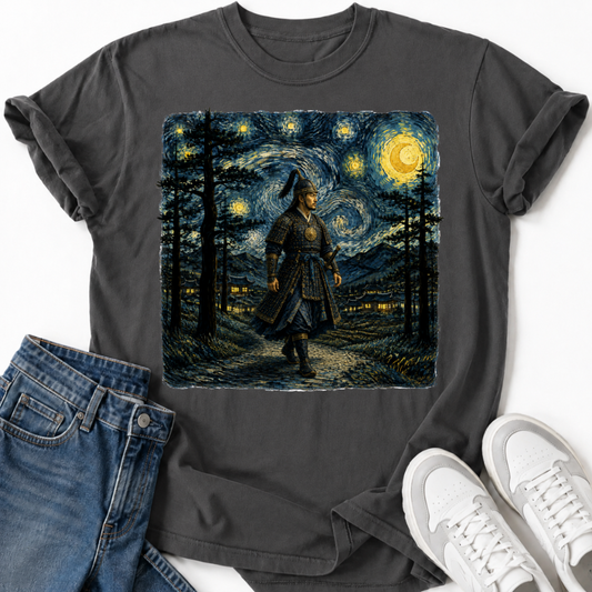 JOSEON WARRIOR STARRY NIGHT T-SHIRT