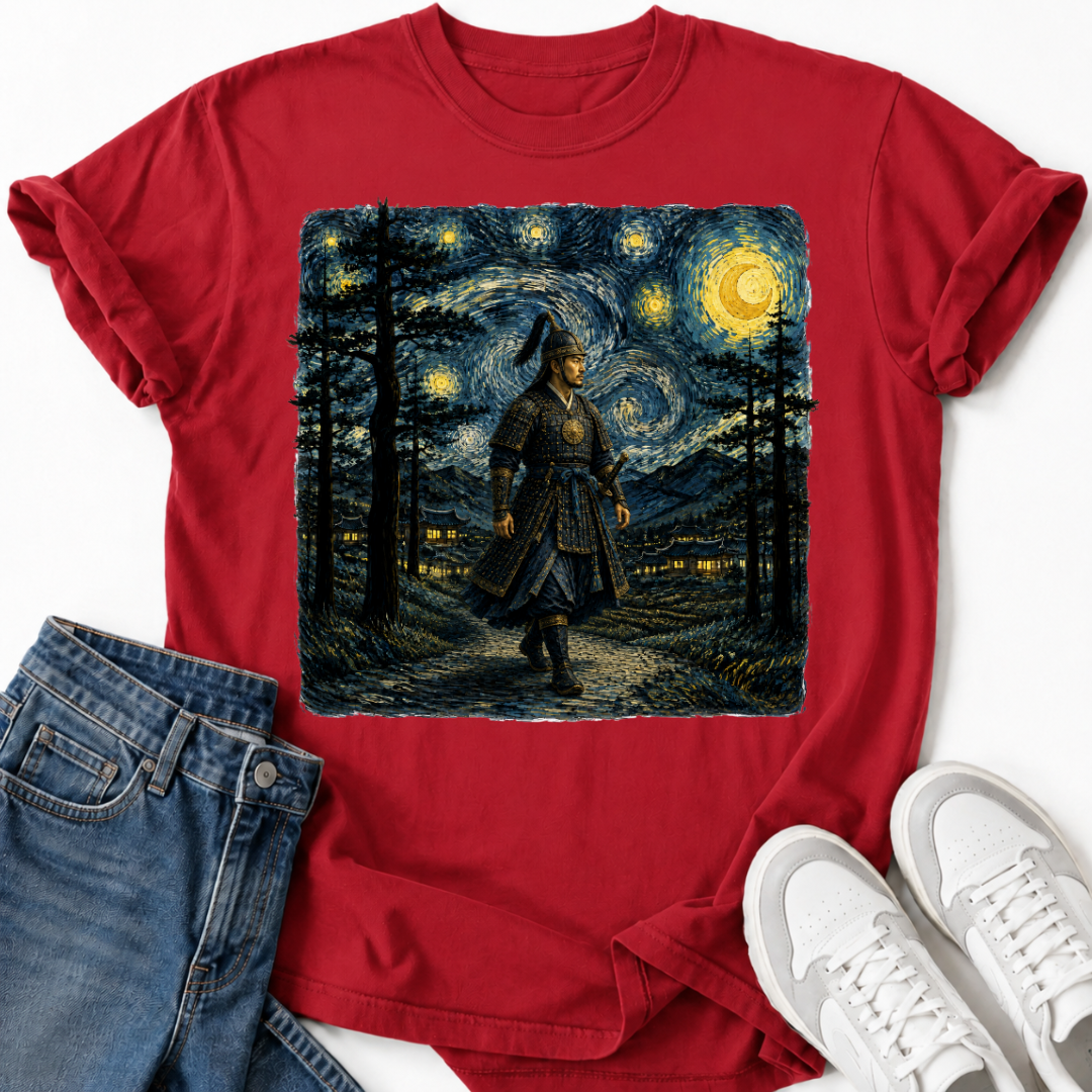 JOSEON WARRIOR STARRY NIGHT T-SHIRT