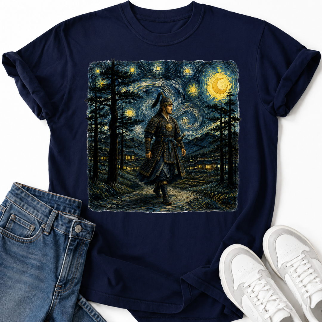 JOSEON WARRIOR STARRY NIGHT T-SHIRT