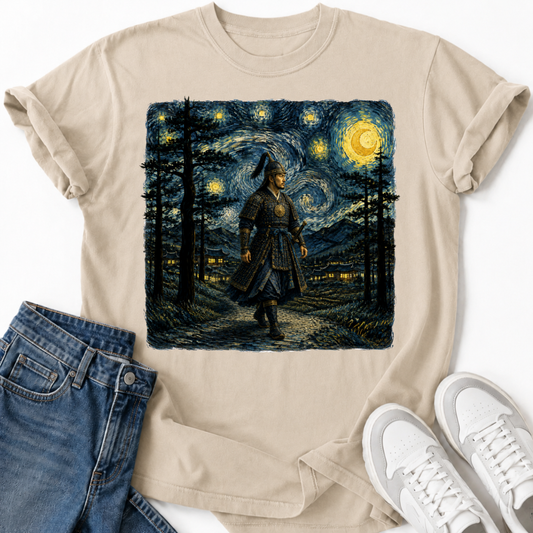 JOSEON WARRIOR STARRY NIGHT T-SHIRT