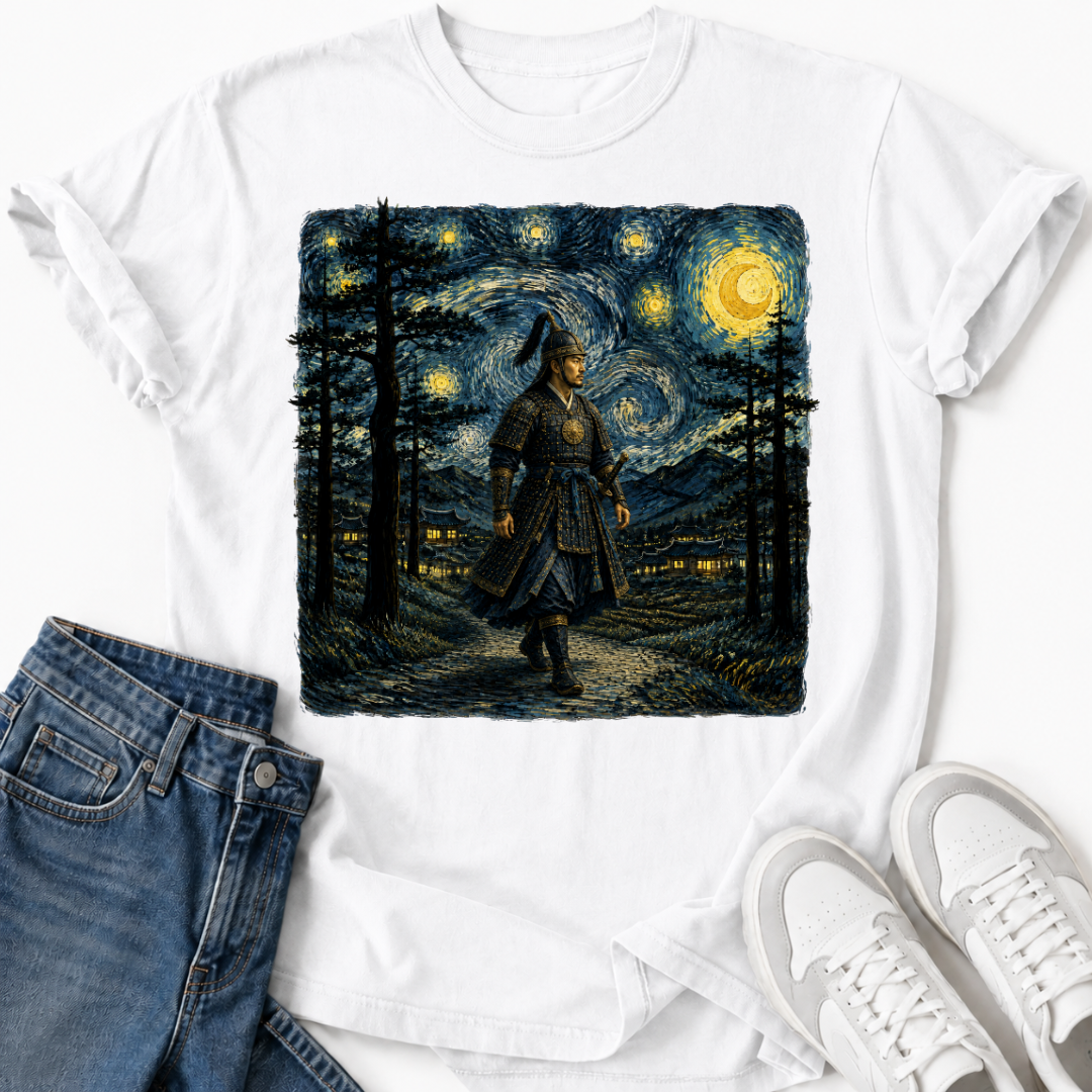 JOSEON WARRIOR STARRY NIGHT T-SHIRT