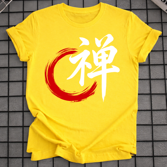 KANJI ROTES ENSO T-SHIRT