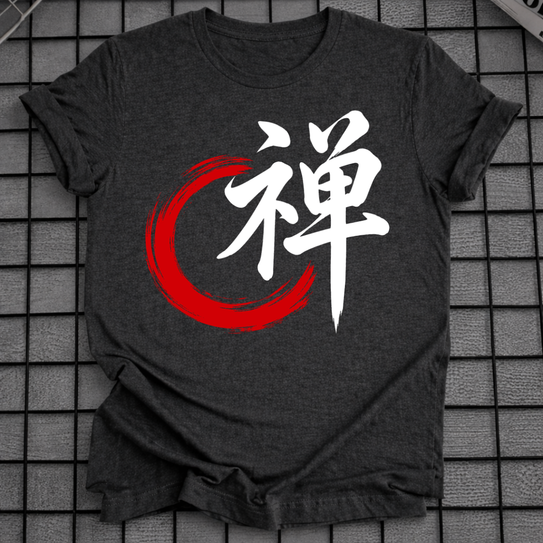 KANJI RED ENSO T-SHIRT