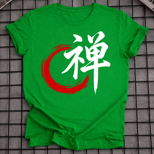 KANJI ROTES ENSO T-SHIRT