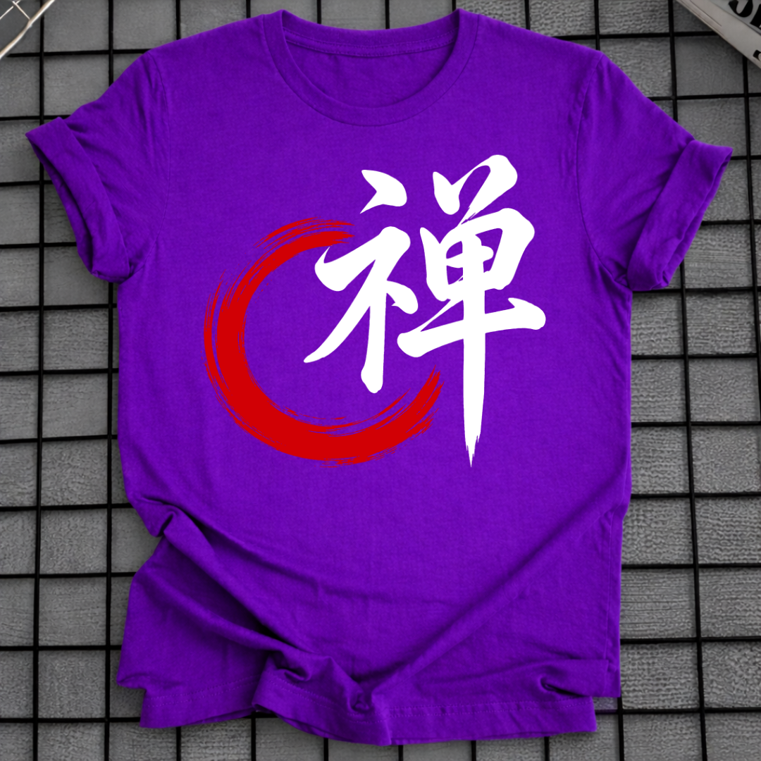 KANJI RED ENSO T-SHIRT