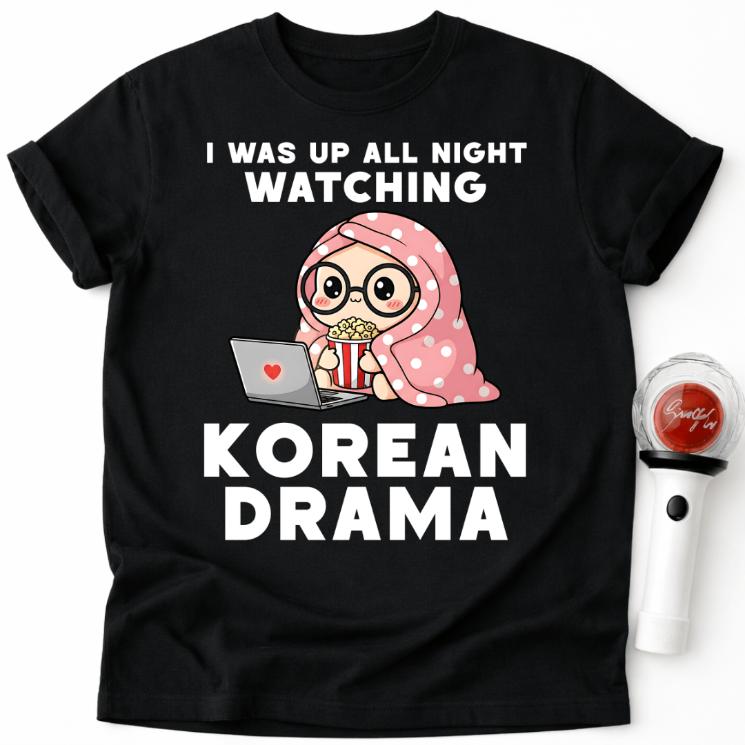 K-DRAMA SCHAUEN POPCORN T-SHIRT