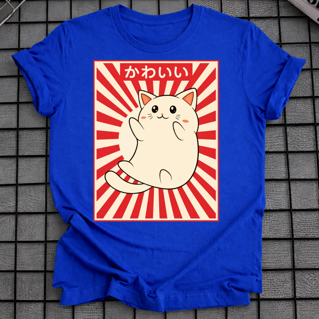 JAPANISCHES GLÜCKSKATZEN-T-SHIRT