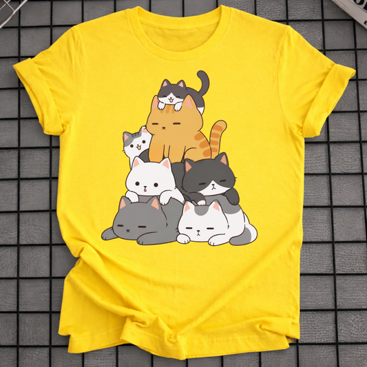 PILE OF CATS T-SHIRT