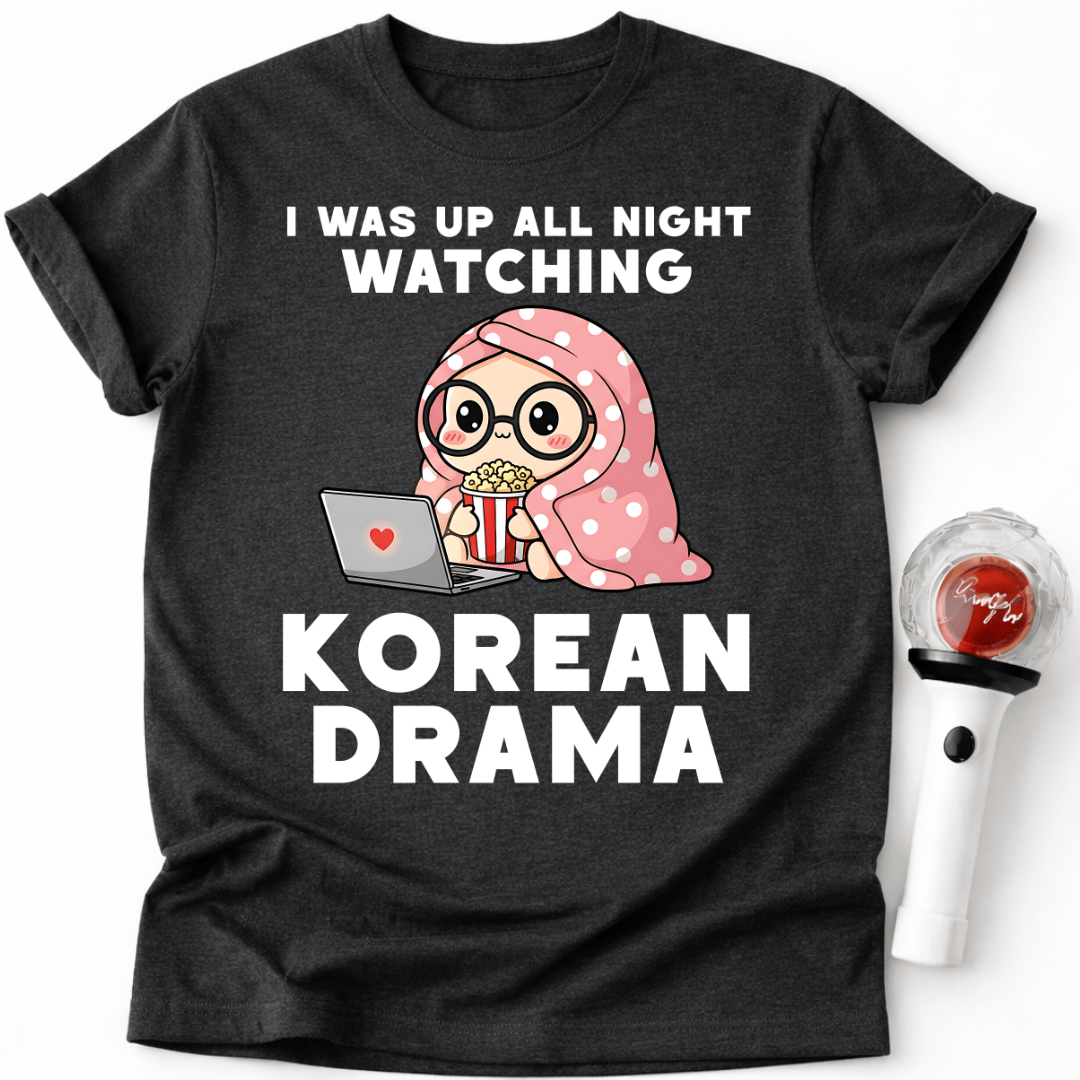 K-DRAMA SCHAUEN POPCORN T-SHIRT
