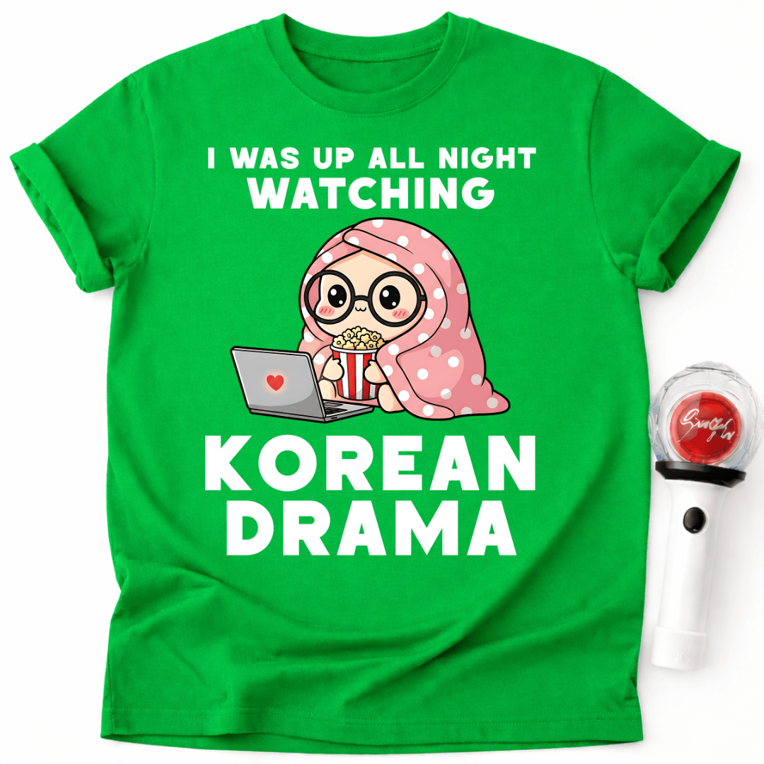 K-DRAMA SCHAUEN POPCORN T-SHIRT