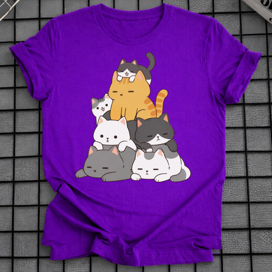 PILE OF CATS T-SHIRT