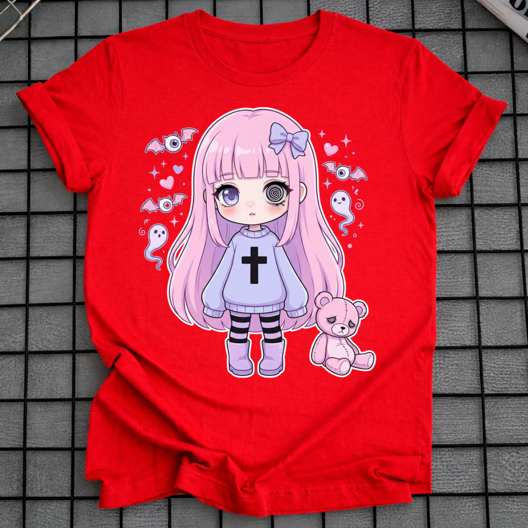 PASTEL GOTH GIRL T-SHIRT
