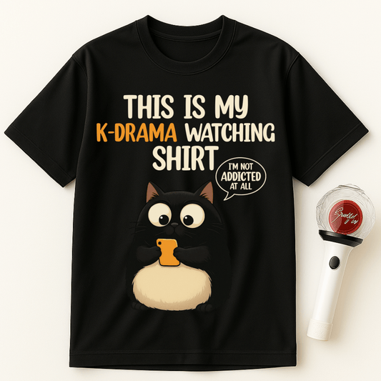 THIS IS MY K-DRAMA WATCHING SHIRT UNISEX T-SHIRT