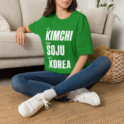 Kimchi Soju T-Shirt — Eat Kimchi Drink Soju Korea Tee
