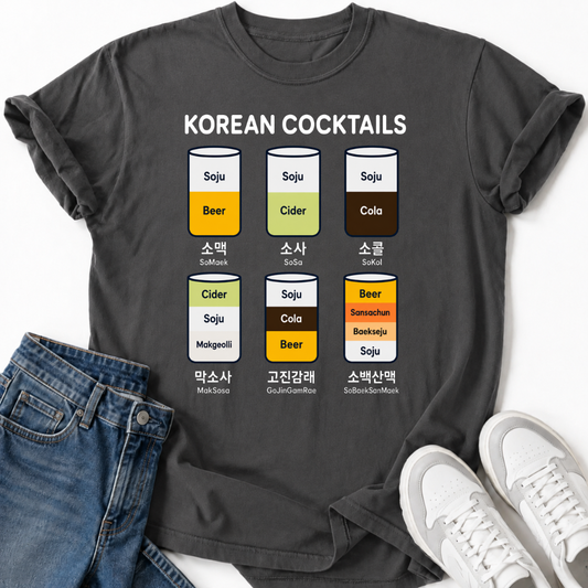 KOREAN COCKTAILS T-SHIRT