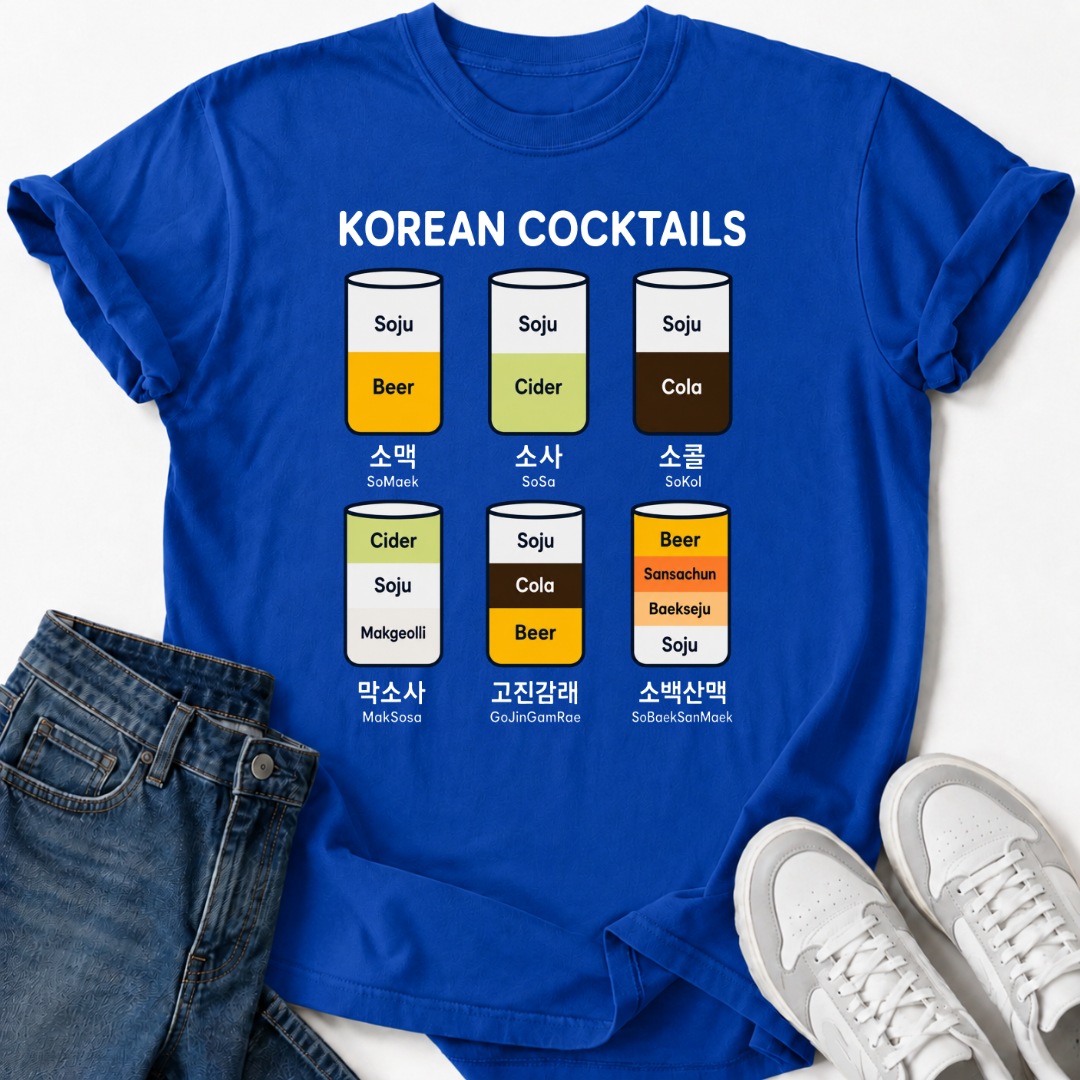KOREAN COCKTAILS T-SHIRT