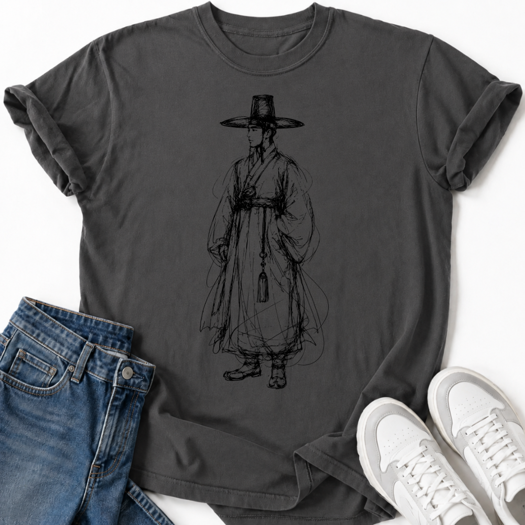 SKETCH HANBOK FIGURE T-SHIRT