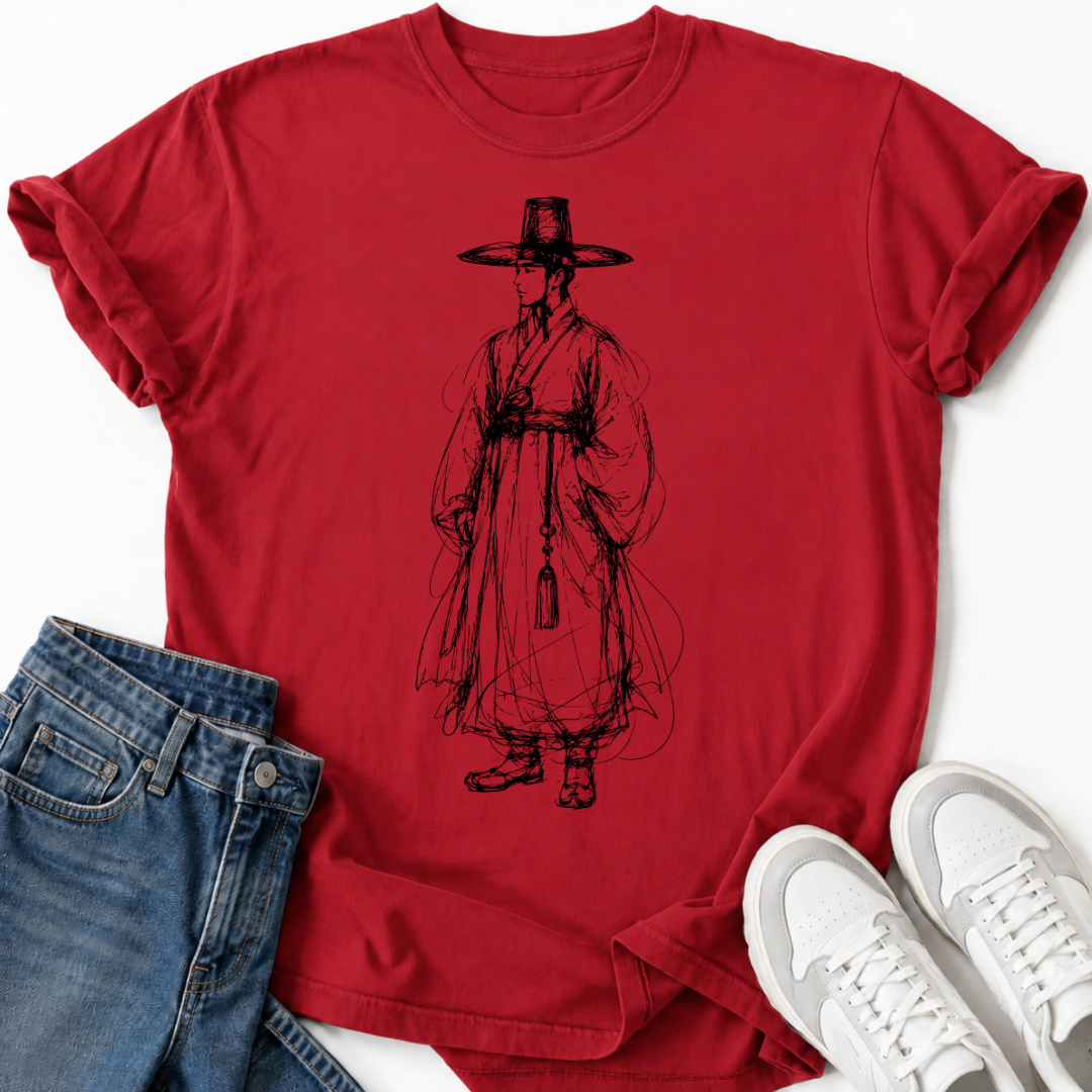 SKETCH HANBOK FIGURE T-SHIRT