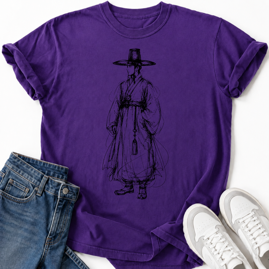SKETCH HANBOK FIGURE T-SHIRT