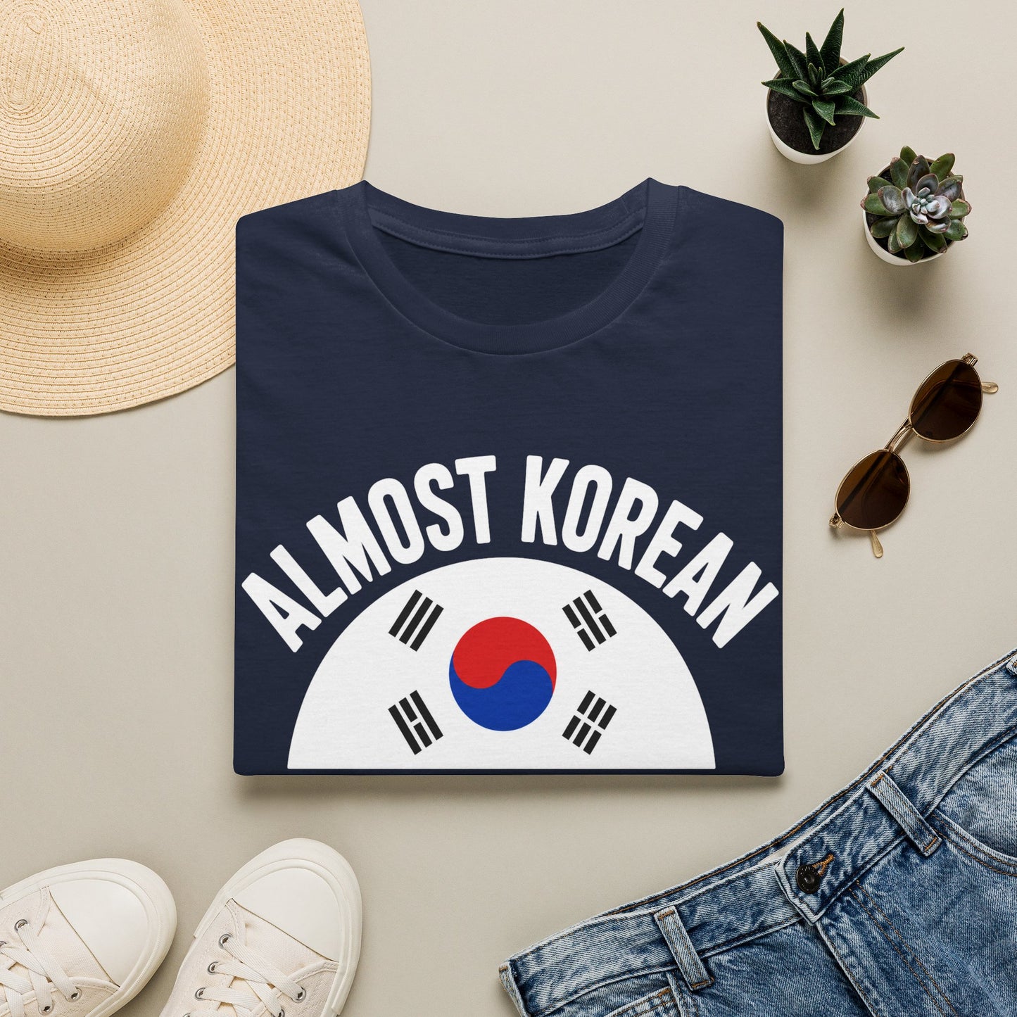 Almost Korean T-Shirt — 'Almost Korean Is Better Than No Korean' Graphic Tee