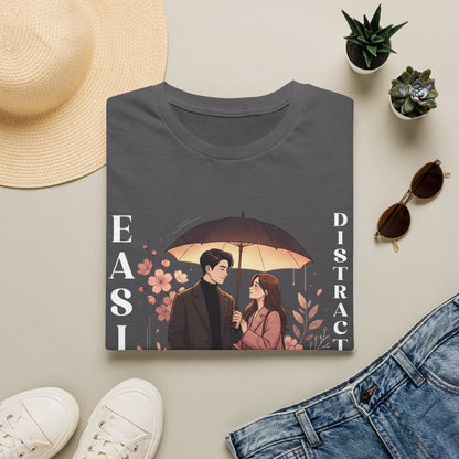 K-Drama Fan T-Shirt – "Easily Distracted by Korean Dramas" Graphic Tee