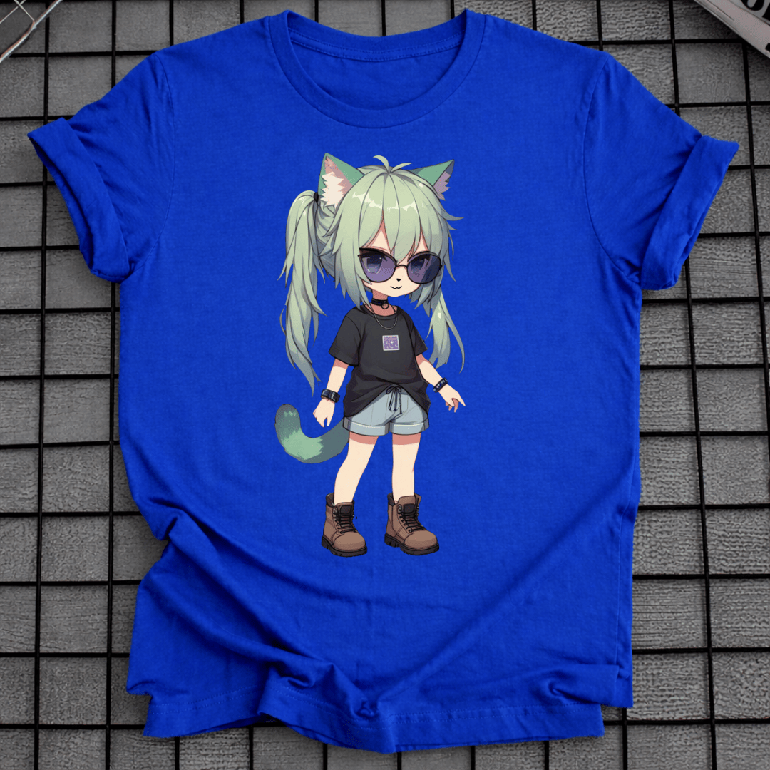 KAWAII KATZENMÄDCHEN T-SHIRT