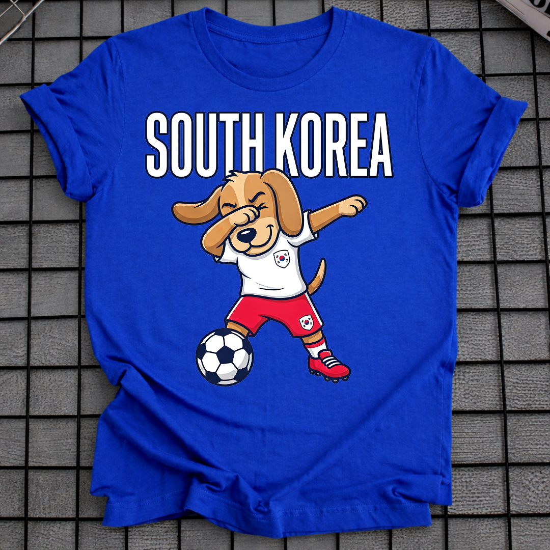 SOUTH KOREA DABBING DOG T-SHIRT