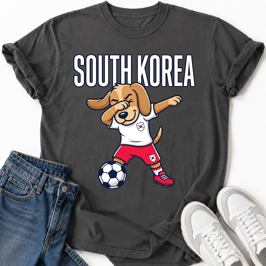 SOUTH KOREA DABBING DOG T-SHIRT
