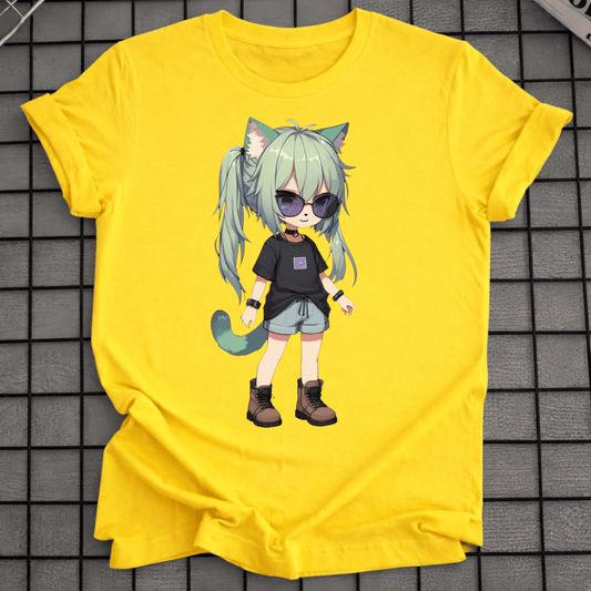 ANIME CATGIRL T-SHIRT