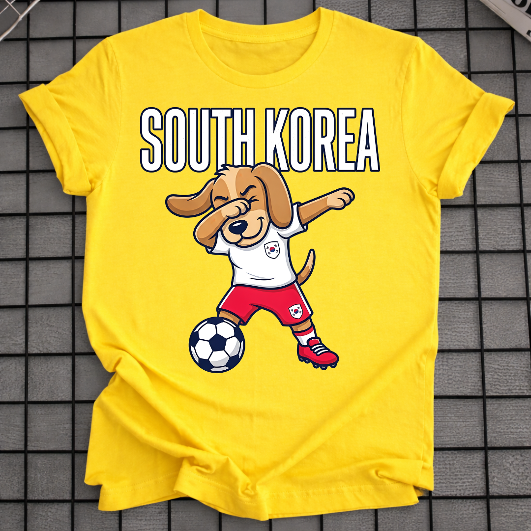 SOUTH KOREA DABBING DOG T-SHIRT