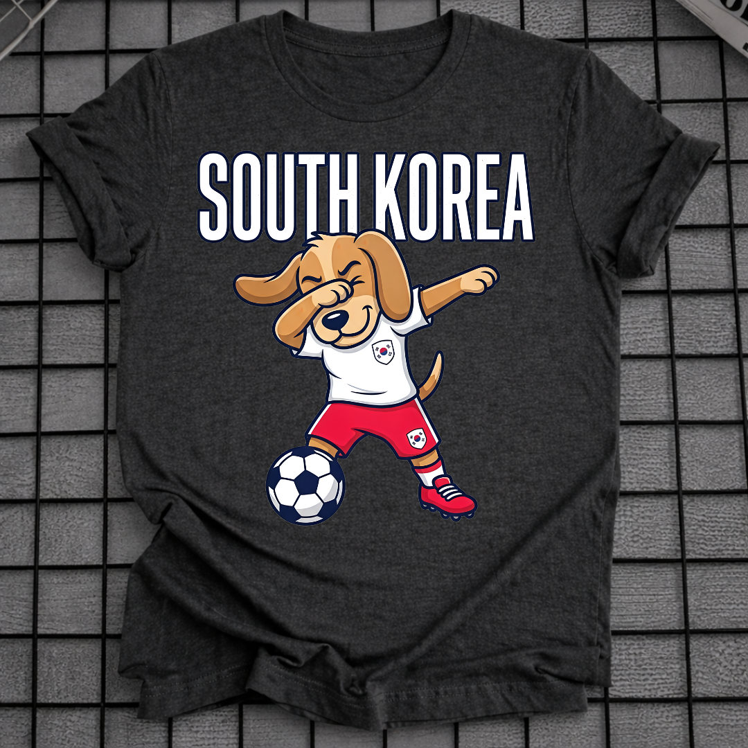SOUTH KOREA DABBING DOG T-SHIRT