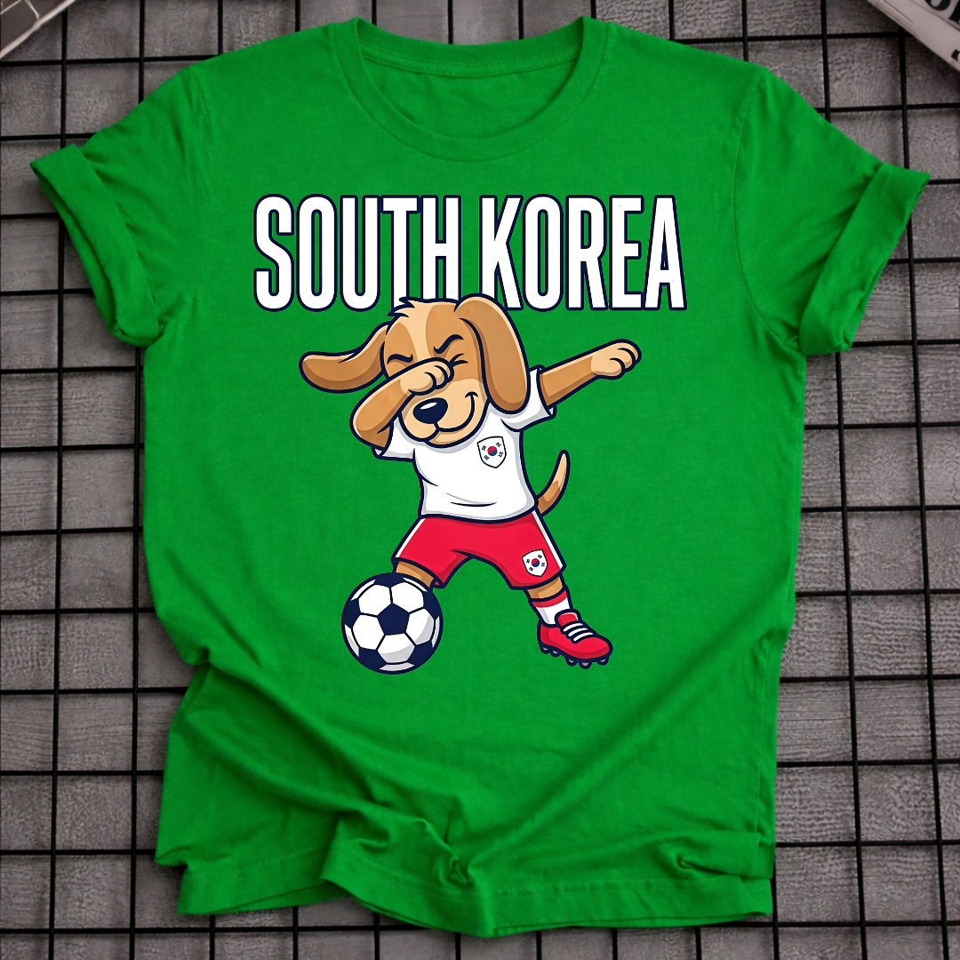 SOUTH KOREA DABBING DOG T-SHIRT