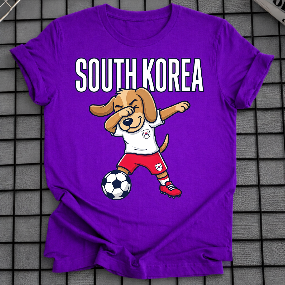 SOUTH KOREA DABBING DOG T-SHIRT