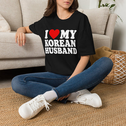I LOVE MY KOREAN HUSBAND T-SHIRT