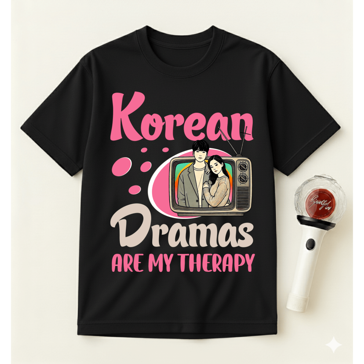 KOREAN DRAMAS ARE MY THERAPY T-SHIRT