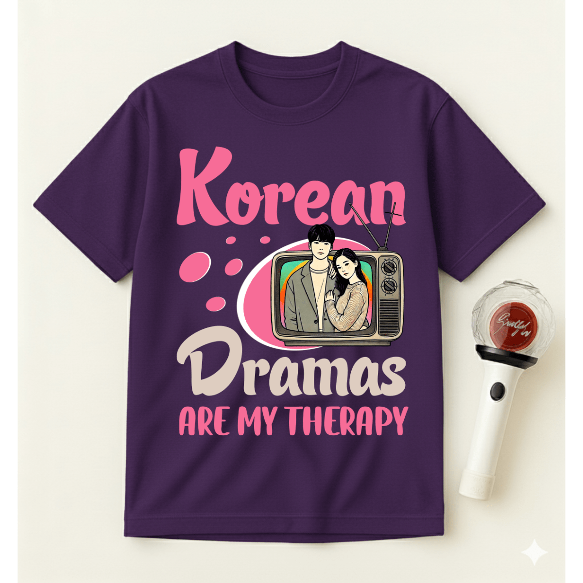 KOREAN DRAMAS ARE MY THERAPY T-SHIRT