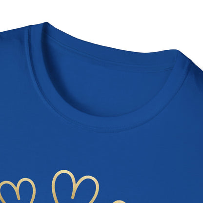Heartfelt Gesture Unisex Softstyle T-Shirt - Cute Love Design