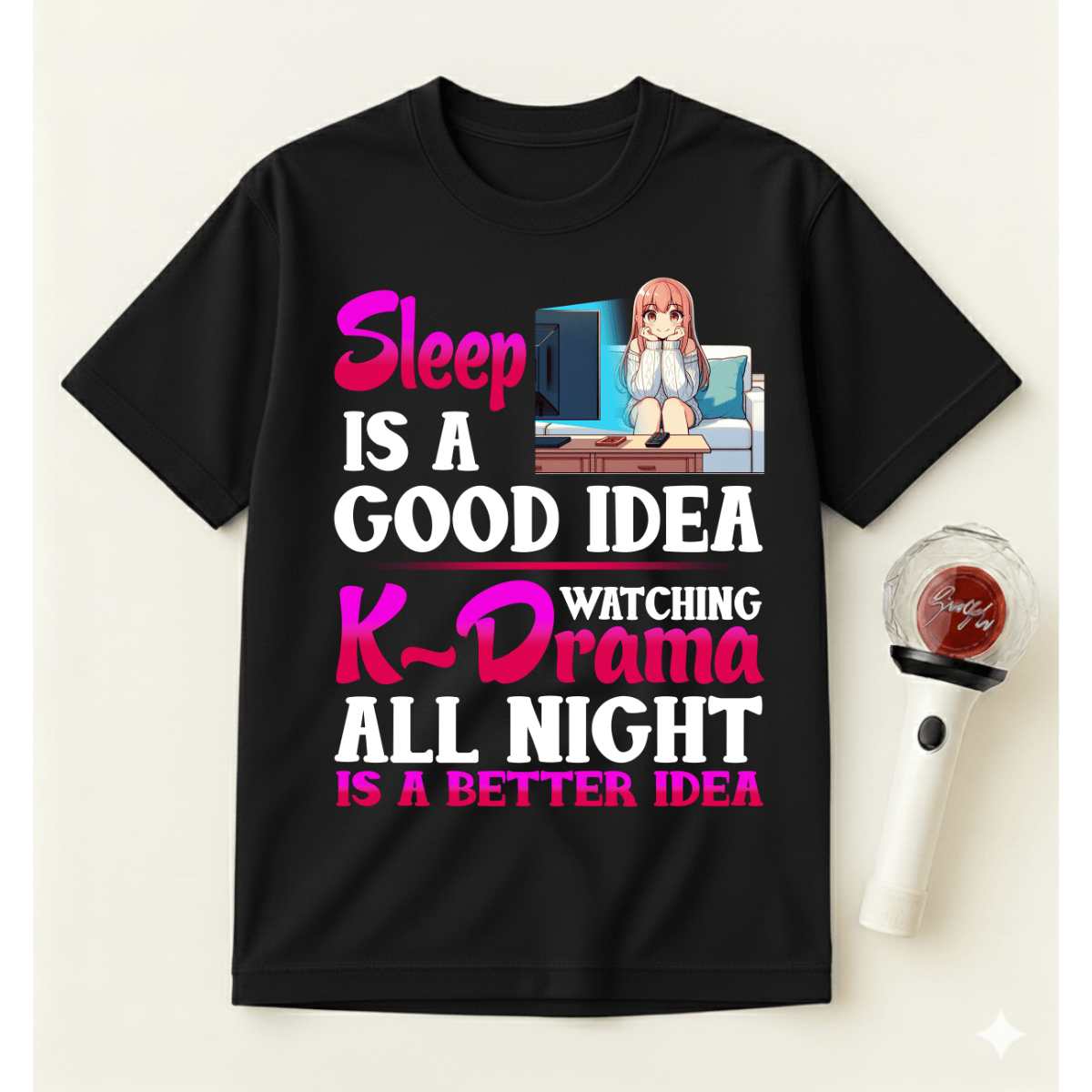 K-DRAMA ALL NIGHT T-SHIRT