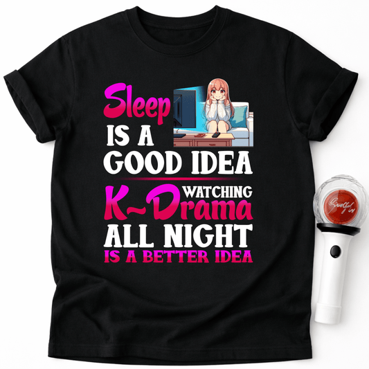 K-DRAMA ALL NIGHT T-SHIRT