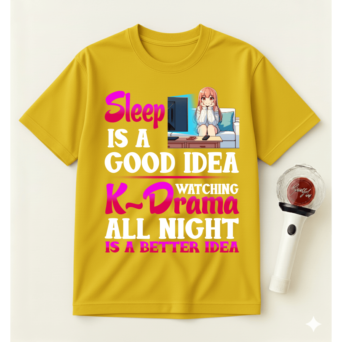 K-DRAMA ALL NIGHT T-SHIRT