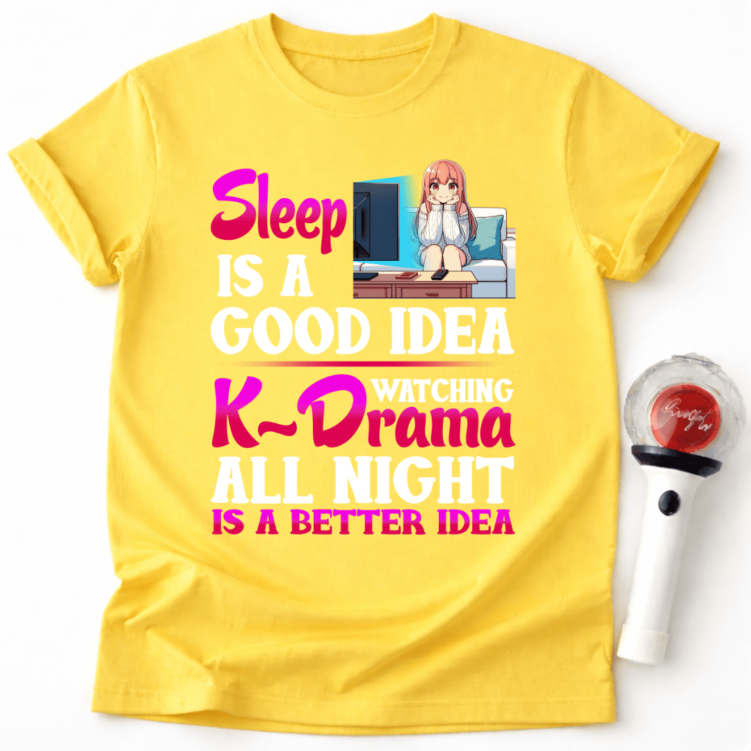 K-DRAMA ALL NIGHT T-SHIRT