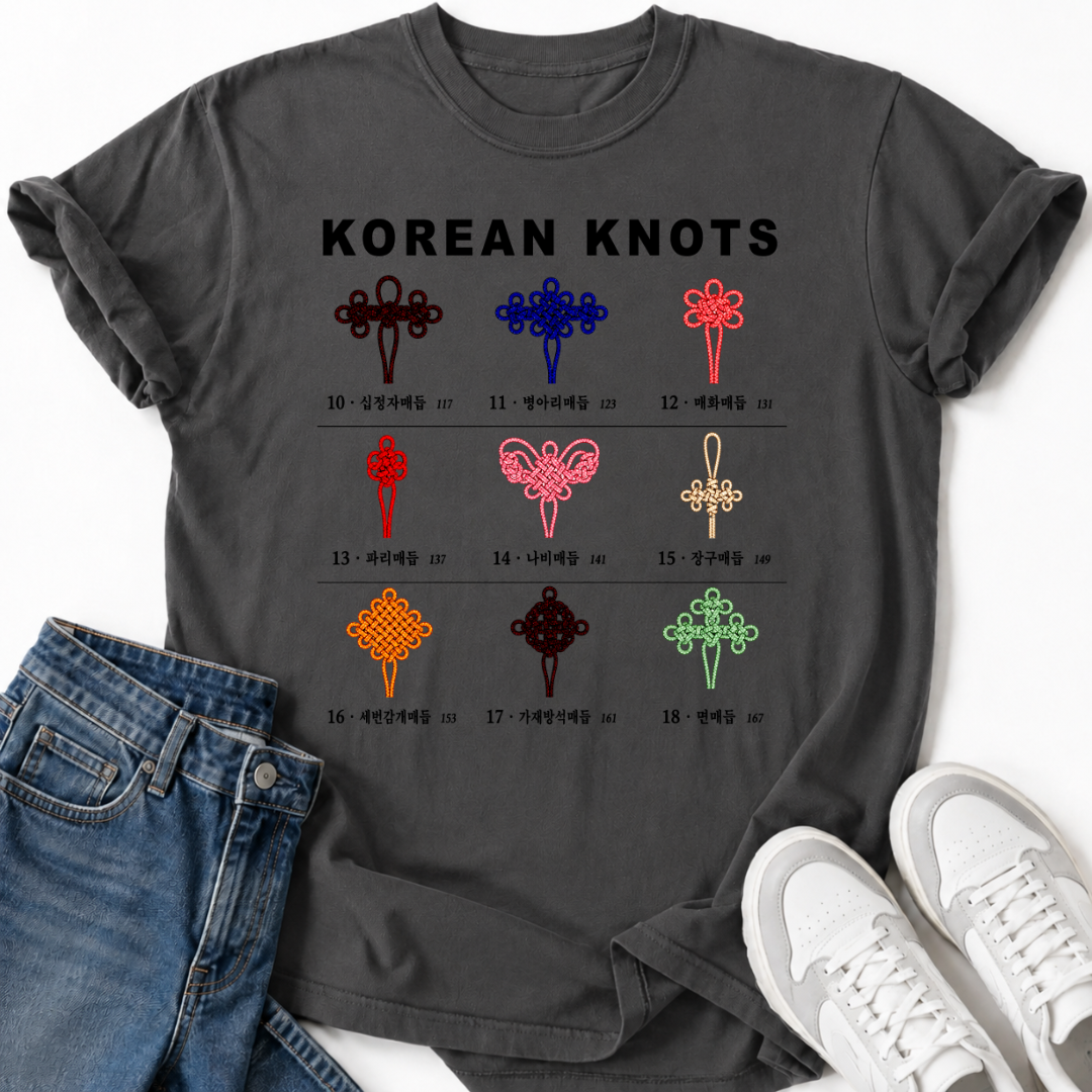 TRADITIONAL KOREAN KNOTS T-SHIRT
