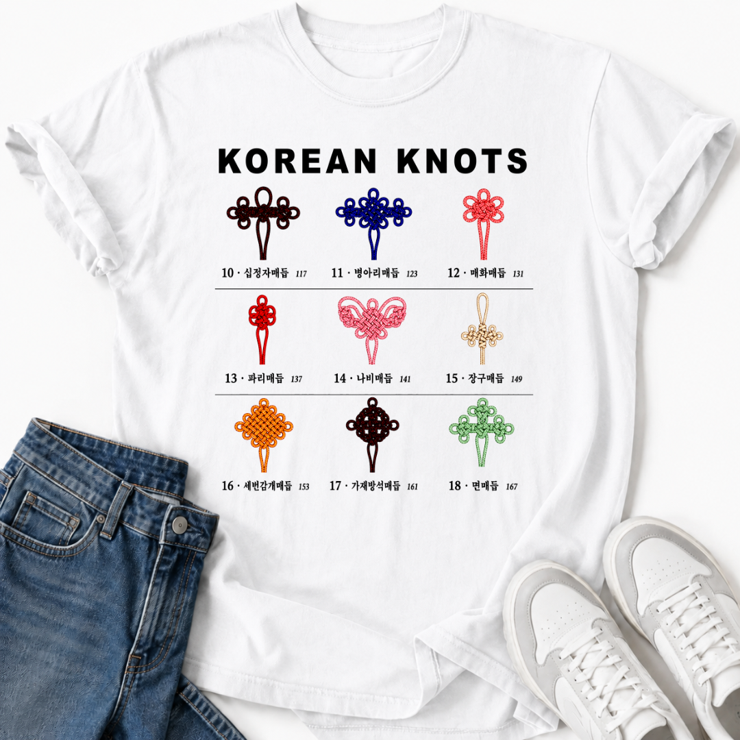 TRADITIONAL KOREAN KNOTS T-SHIRT