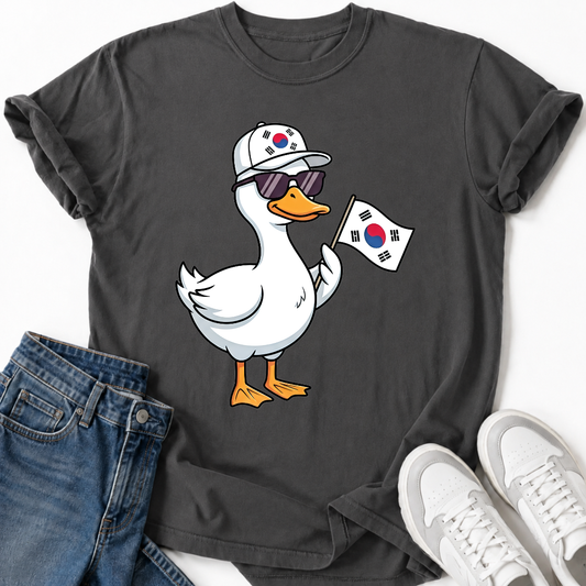 GOOSE KOREAN FLAG T-SHIRT