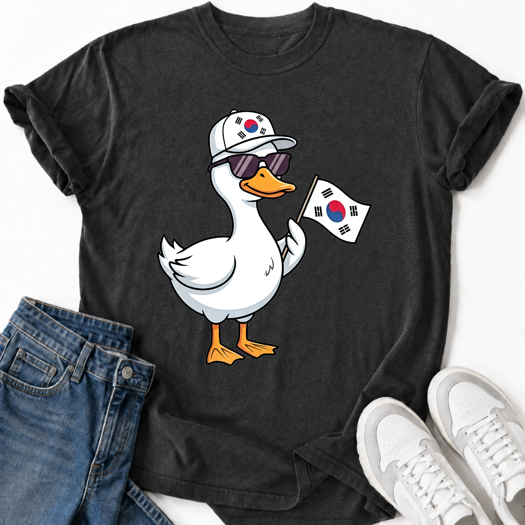 GOOSE KOREAN FLAG T-SHIRT