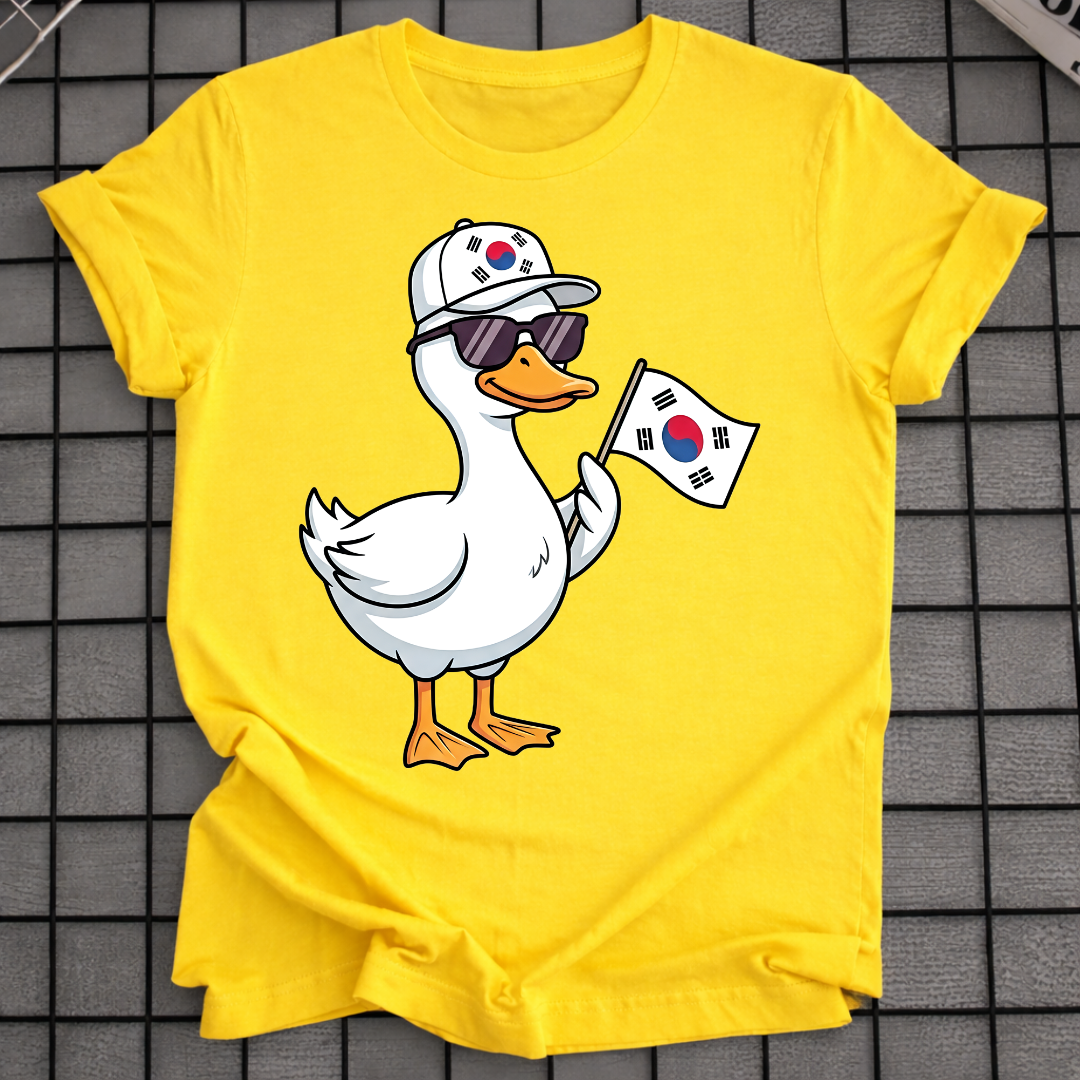 GOOSE KOREAN FLAG T-SHIRT