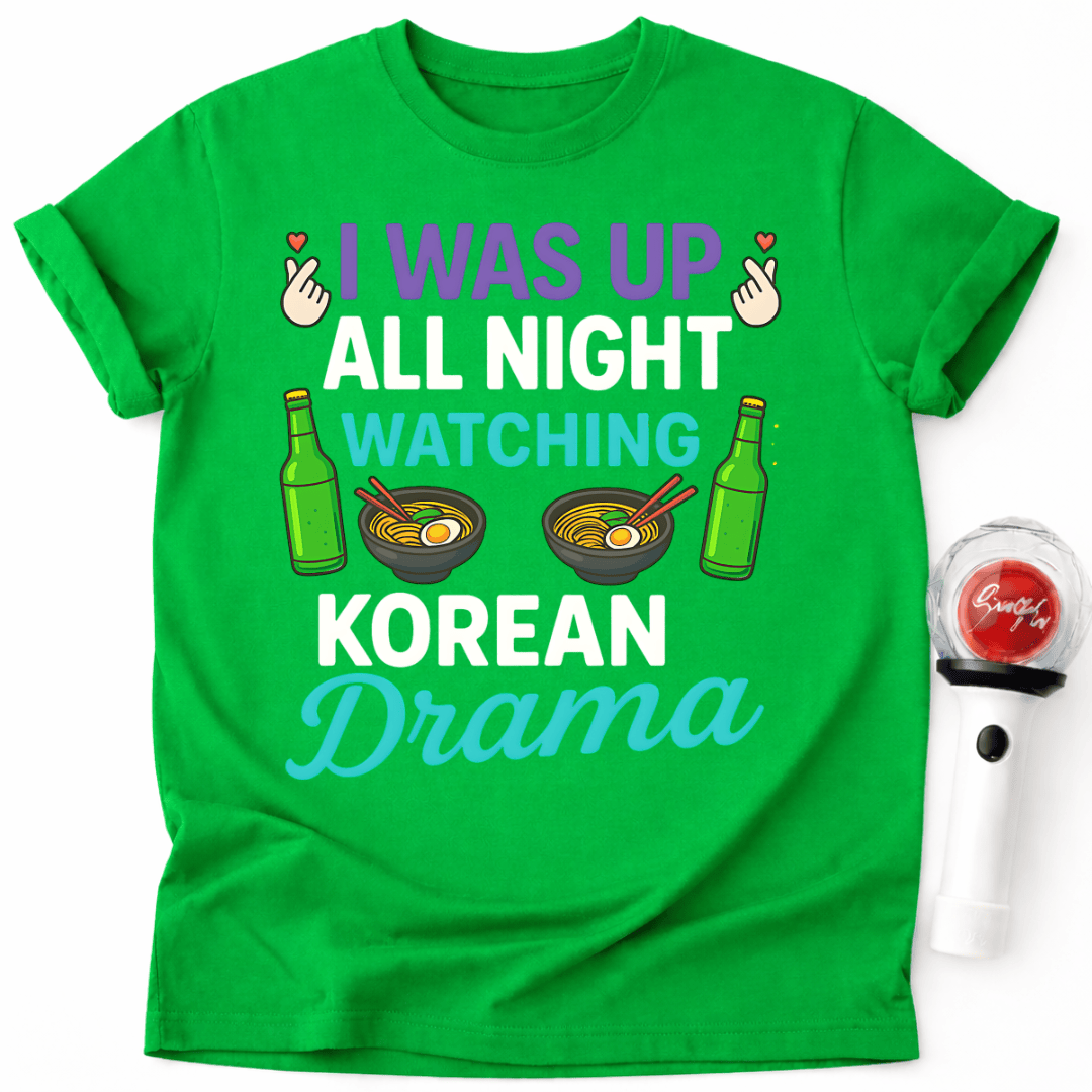 ALL NIGHT WATCHING K-DRAMA T-SHIRT